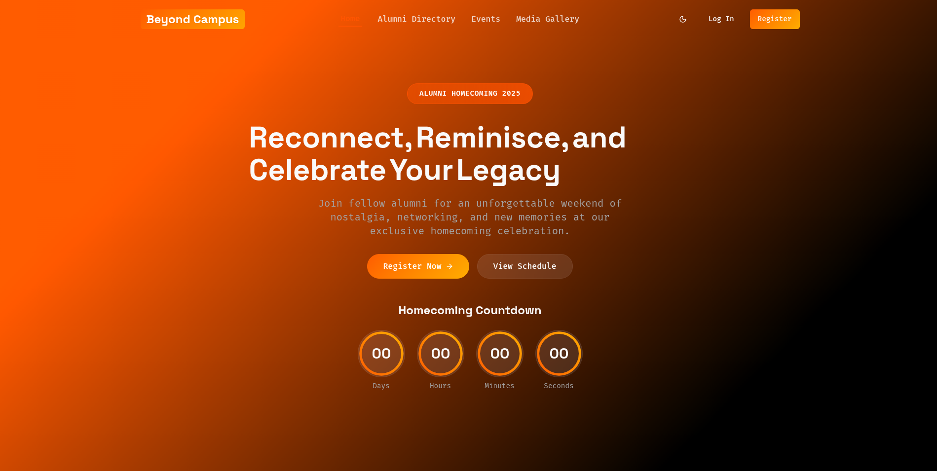 Event Website
